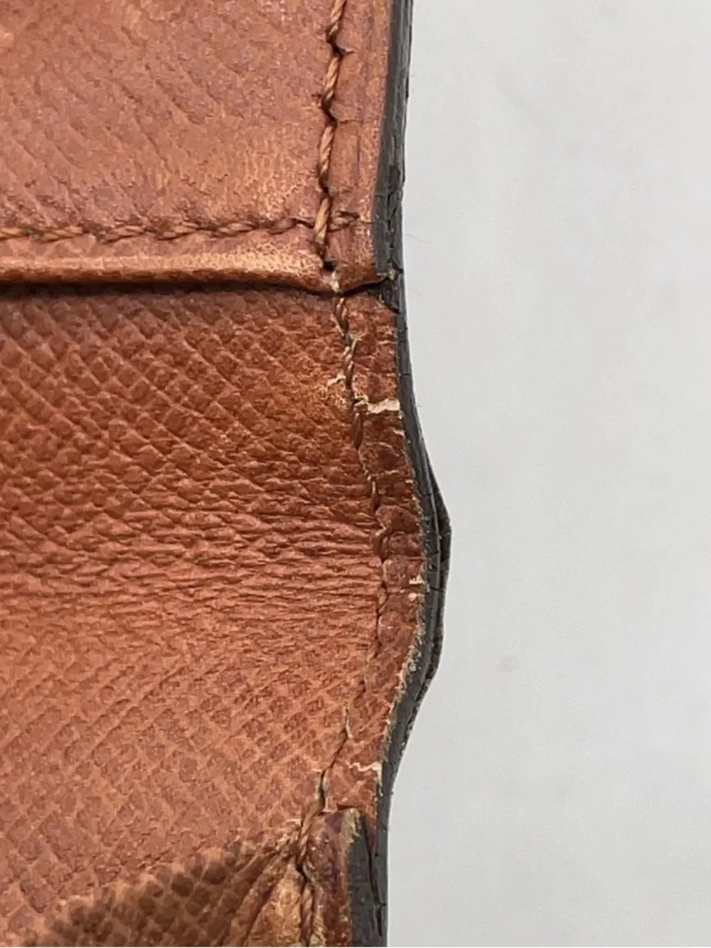 Auth Louis Vuitton Monogram Porte Cartes Credit Wallet